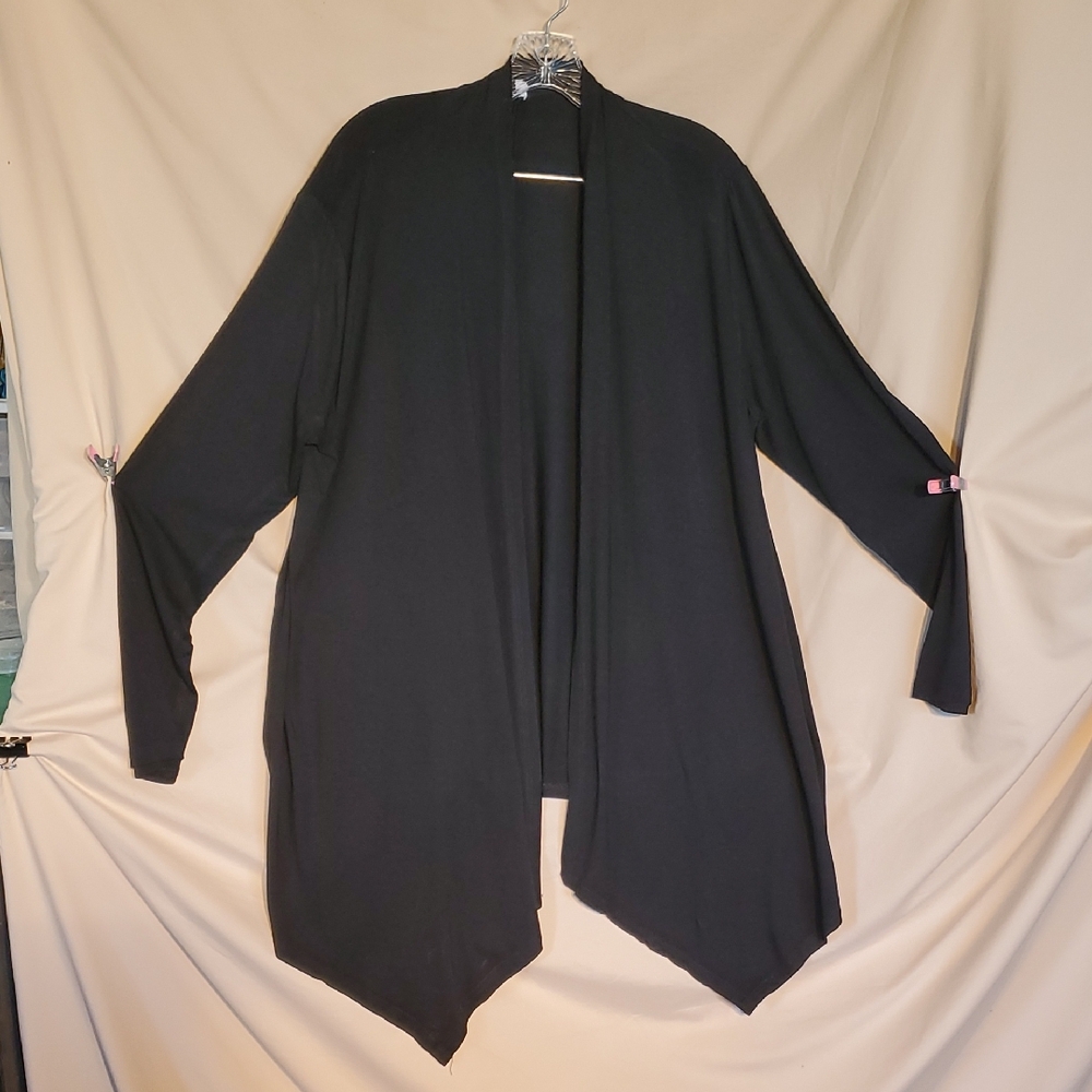 Elegant Black Women's Kimono Shrug